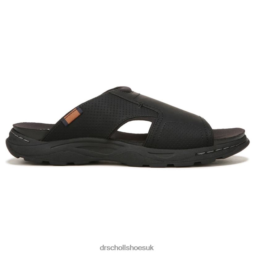 Men Hawthorne Slide Sandal 88LBTP300 Dr Scholl\s Black