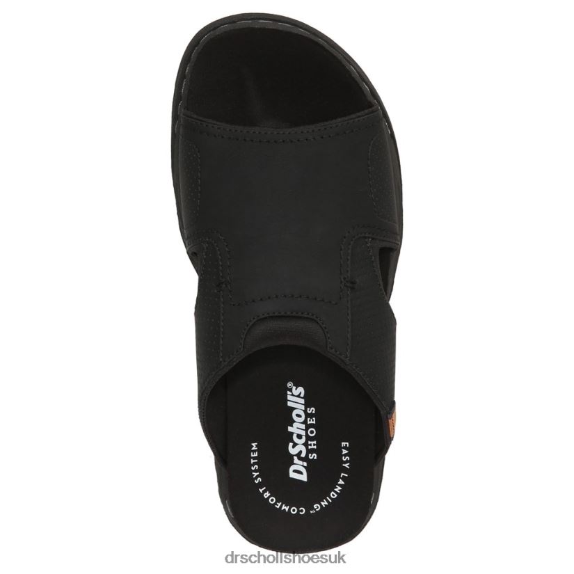 Men Hawthorne Slide Sandal 88LBTP300 Dr Scholl\s Black