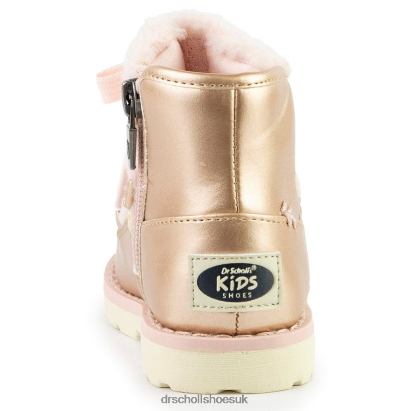 Toddler/Little Kid Aspyn Bootie 88LBTP335 Dr Scholl\s Rose Gold