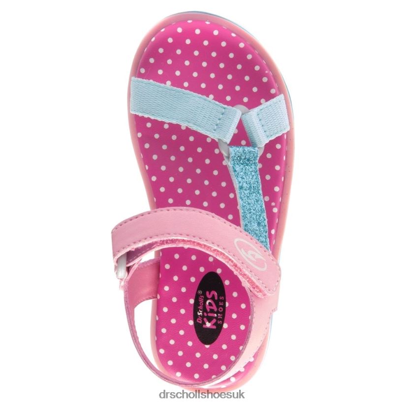 Toddler/Little Kid Gretel Sandal 88LBTP337 Dr Scholl\s Teal