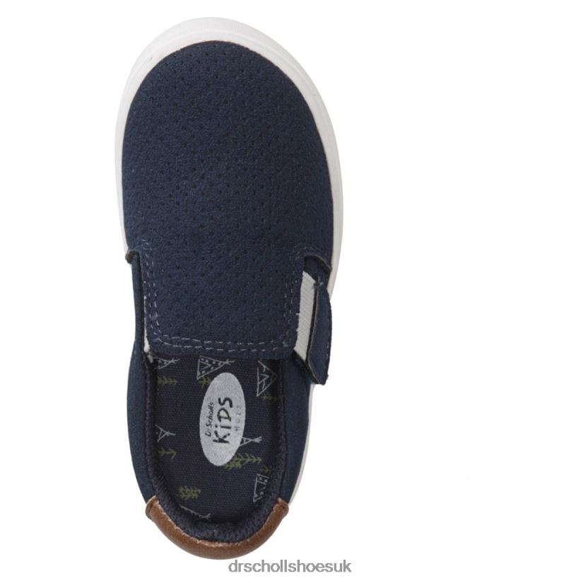 Toddler/Little Kid Madison II Slip On Sneaker 88LBTP309 Dr Scholl\s Navy