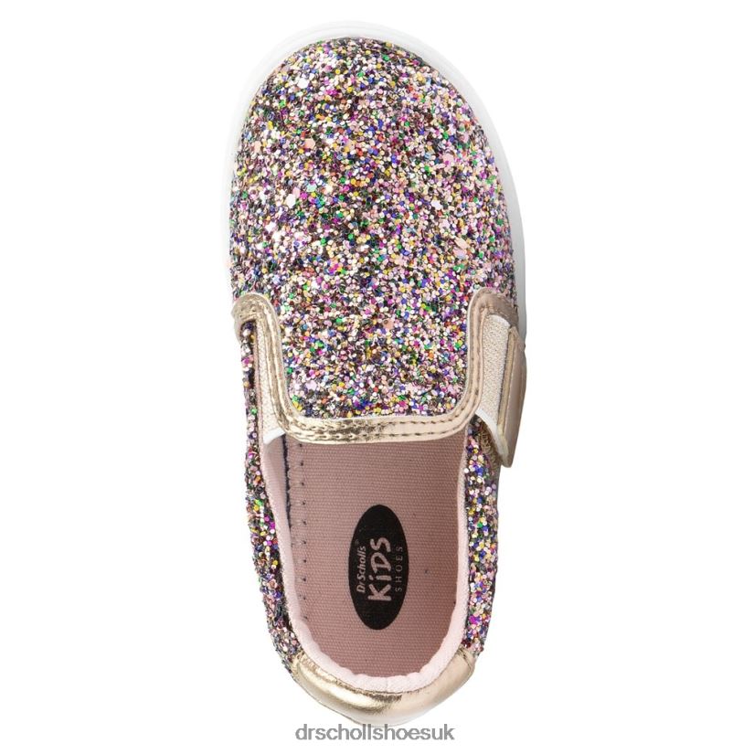 Toddler/Little Kid Madison II Slip On Sneaker 88LBTP311 Dr Scholl\s Multi Glitter