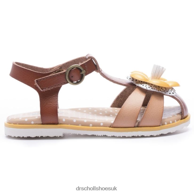 Toddler/Little Kid Pennelope II Sandal 88LBTP323 Dr Scholl\s Cognac