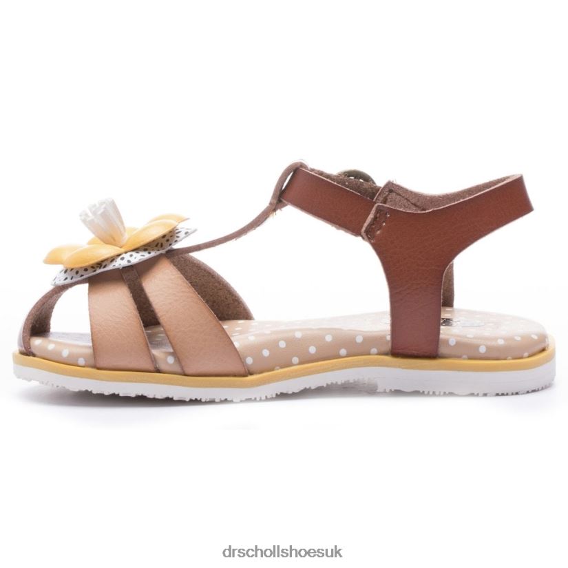 Toddler/Little Kid Pennelope II Sandal 88LBTP323 Dr Scholl\s Cognac