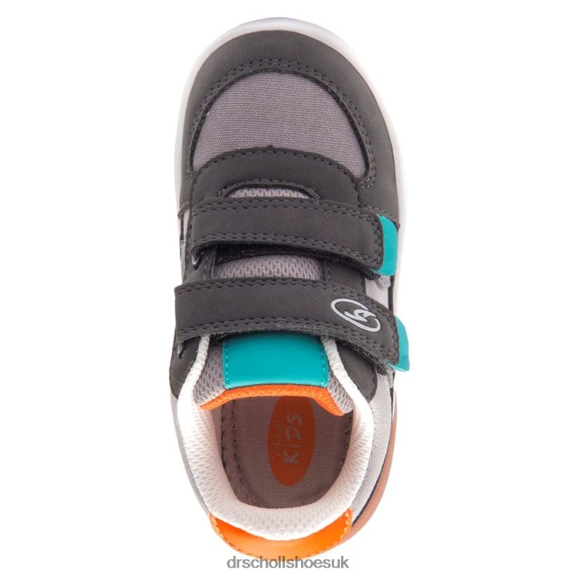 Toddler/Little Kid Wander Free Sneaker 88LBTP338 Dr Scholl\s Gunmetal