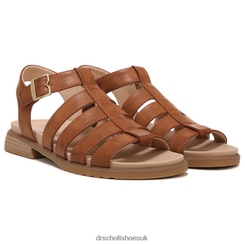 Unisex A Ok Gladiator Sandal 88LBTP207 Dr Scholls Brown