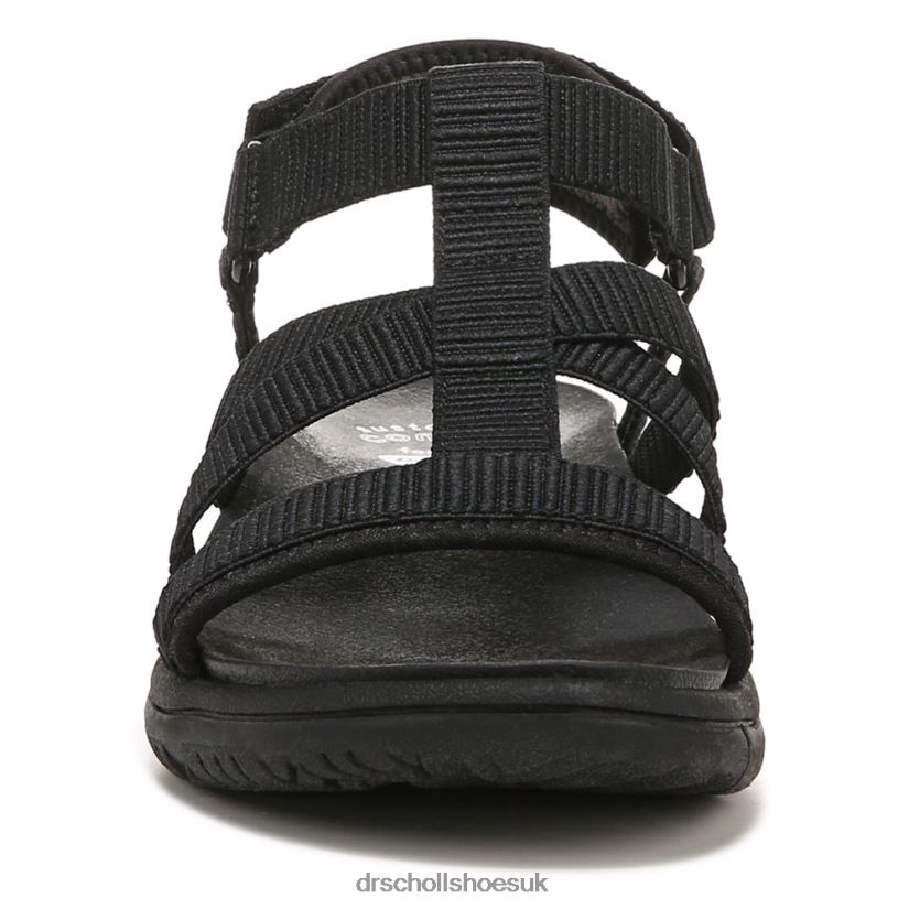 Unisex Adalia Sandal 88LBTP170 Dr Scholl\s Black Fabric