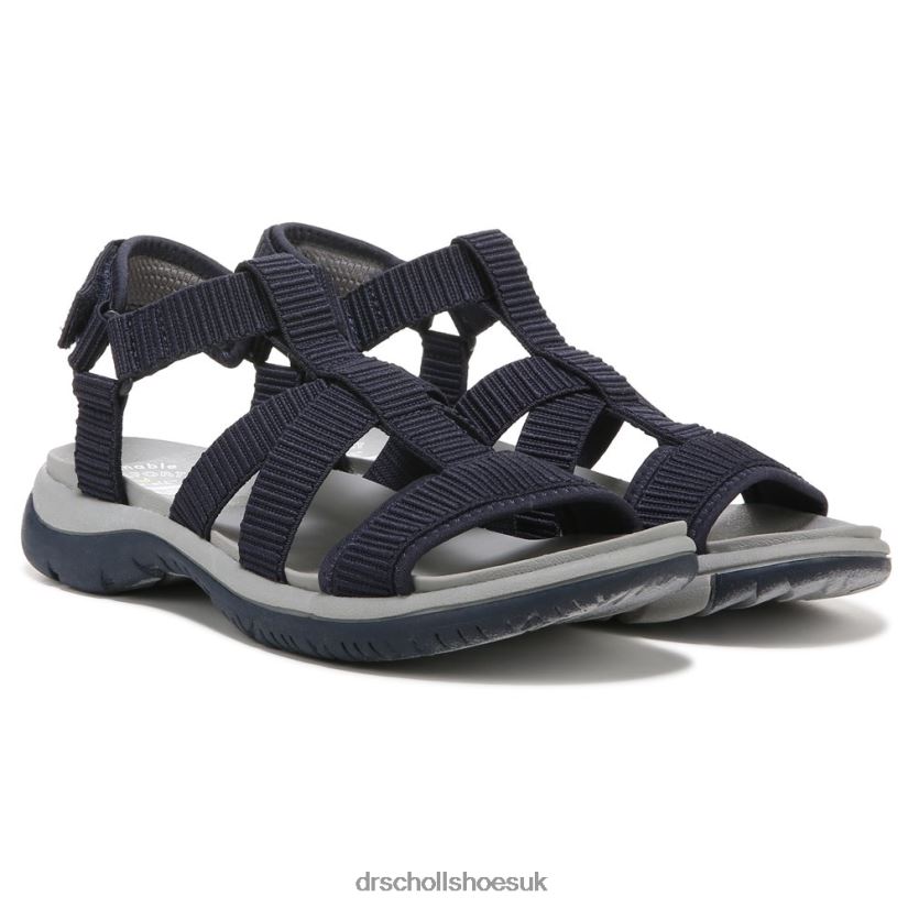 Unisex Adalia Sandal 88LBTP171 Dr Scholls Navy Fabric