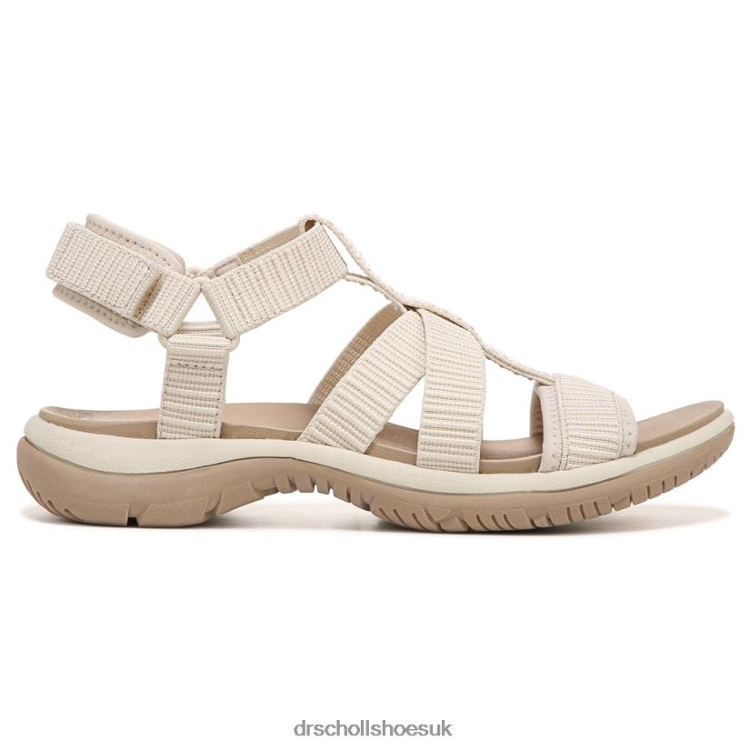 Unisex Adalia Sandal 88LBTP172 Dr Scholl\s Beige Fabric