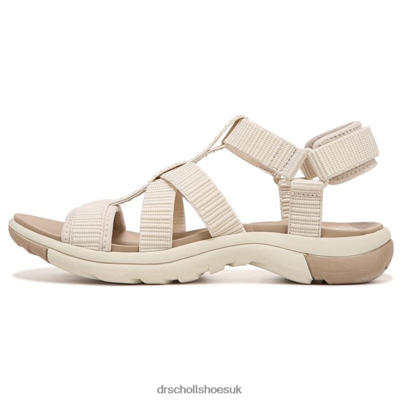 Unisex Adalia Sandal 88LBTP172 Dr Scholl\s Beige Fabric