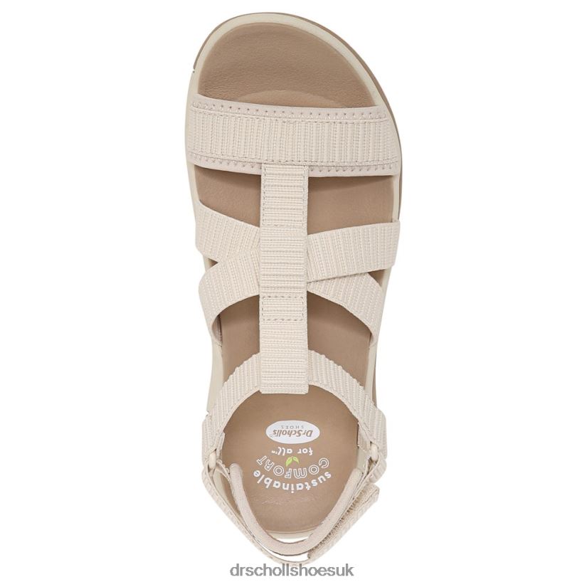 Unisex Adalia Sandal 88LBTP172 Dr Scholl\s Beige Fabric