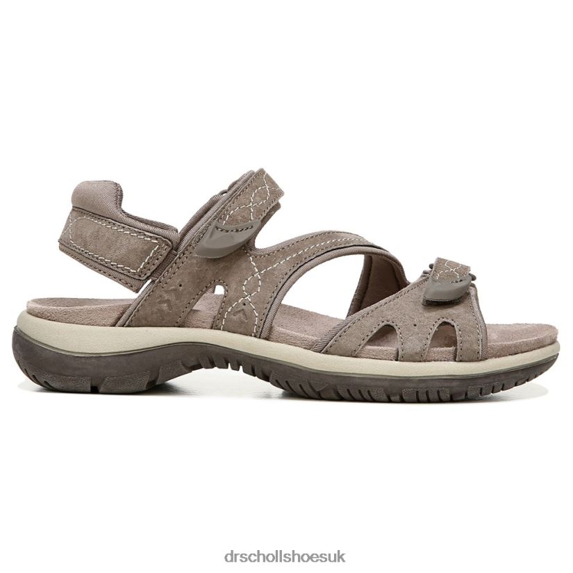 Unisex Adelle Sandal 88LBTP159 Dr Scholl\s Malt Taupe Suede