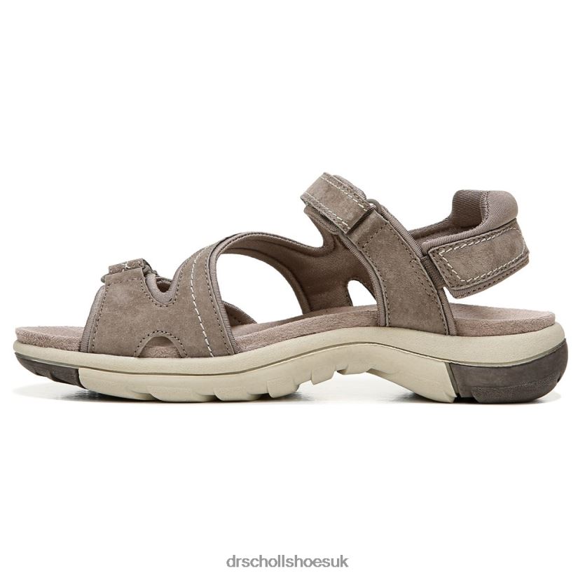 Unisex Adelle Sandal 88LBTP159 Dr Scholl\s Malt Taupe Suede