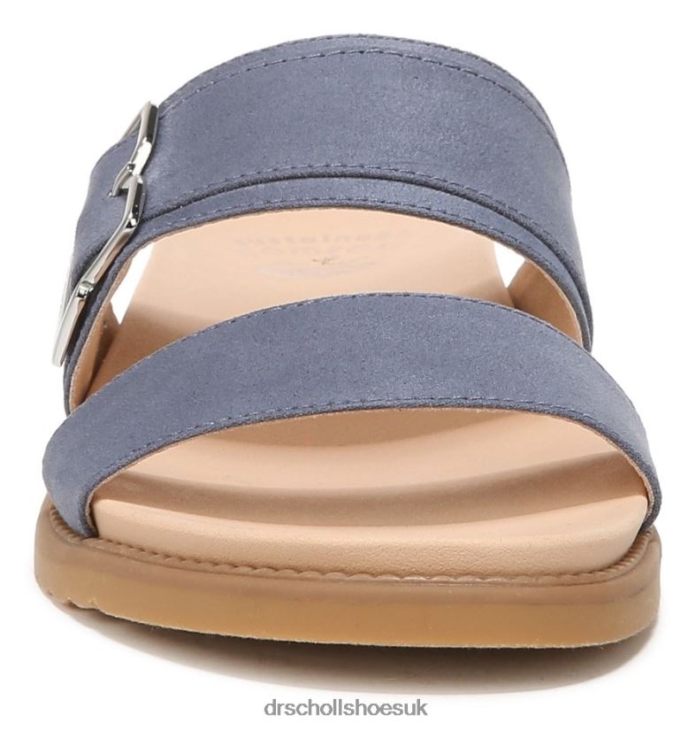 Unisex Alyssa Slide Sandal 88LBTP215 Dr Scholl\s Oxide Blue Synthetic