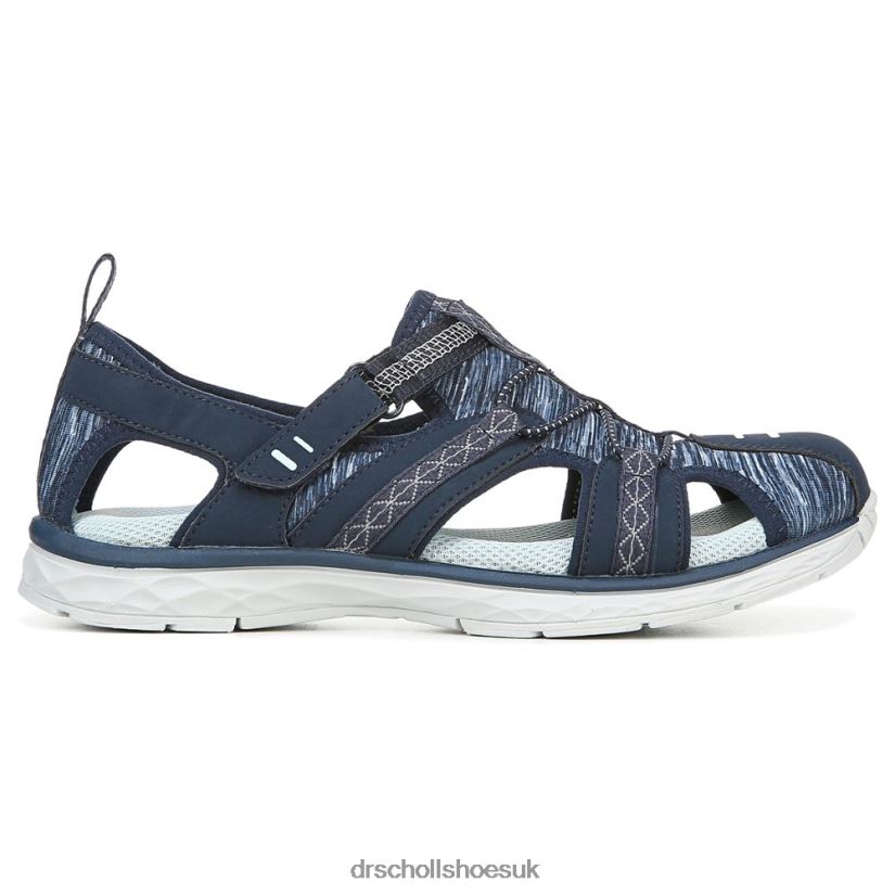 Unisex Andrews Fisherman Sandal 88LBTP197 Dr Scholl\s Navy Fabric