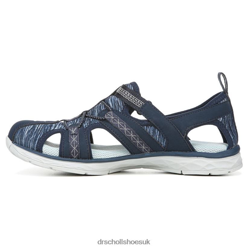 Unisex Andrews Fisherman Sandal 88LBTP197 Dr Scholl\s Navy Fabric