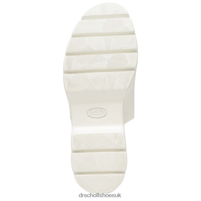 Unisex Check Doubts Platform Sandal 88LBTP224 Dr Scholl\s White