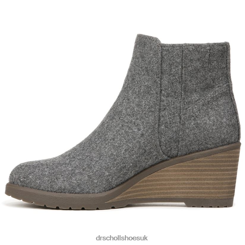 Unisex Chloe Ankle Bootie 88LBTP109 Dr Scholl\s Grey Fabric