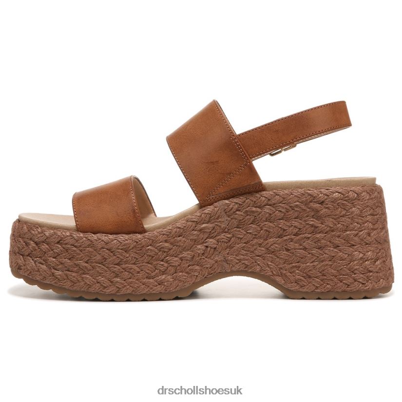 Unisex Delaney Wedge Sandal 88LBTP236 Dr Scholl\s Honey