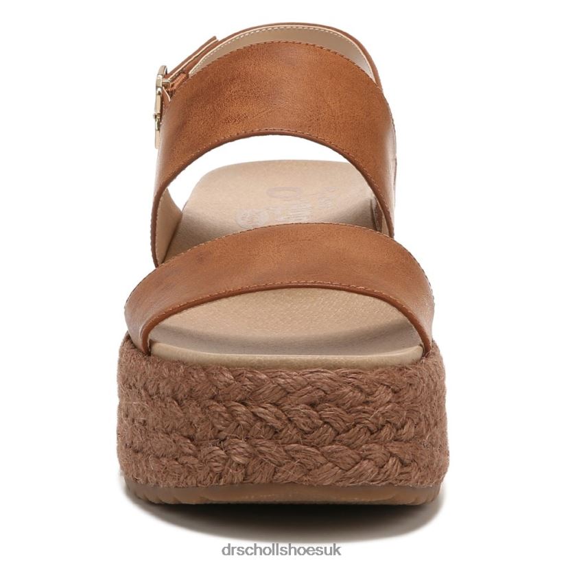 Unisex Delaney Wedge Sandal 88LBTP236 Dr Scholl\s Honey