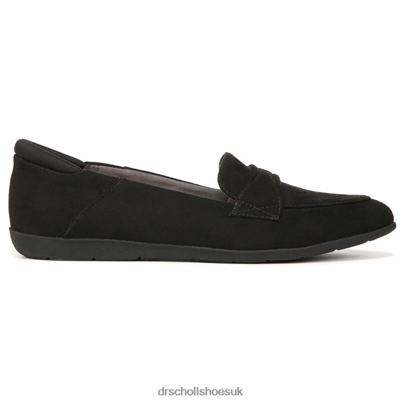 Unisex Emilia Loafer 88LBTP44 Dr Scholl\s Black Fabric