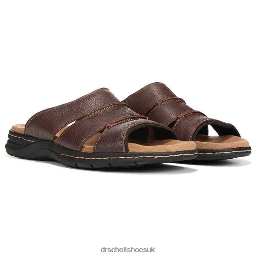 Unisex Gordon Slide Sandal 88LBTP269 Dr Scholls Briar Brown