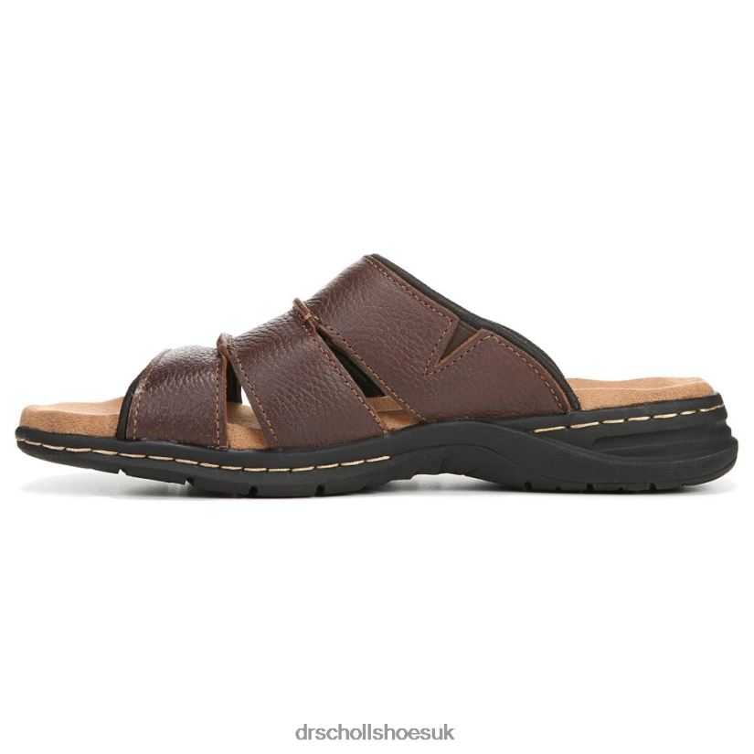 Unisex Gordon Slide Sandal 88LBTP269 Dr Scholl\s Briar Brown