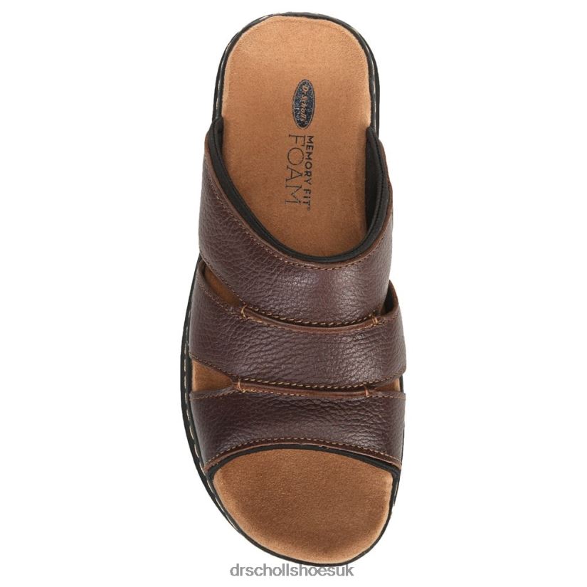 Unisex Gordon Slide Sandal 88LBTP269 Dr Scholl\s Briar Brown