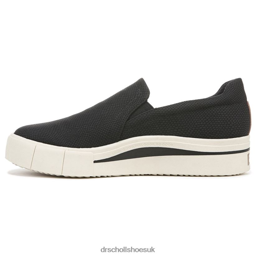 Unisex Happiness Lo Slip On Sneaker 88LBTP81 Dr Scholl\s Black Synthetic