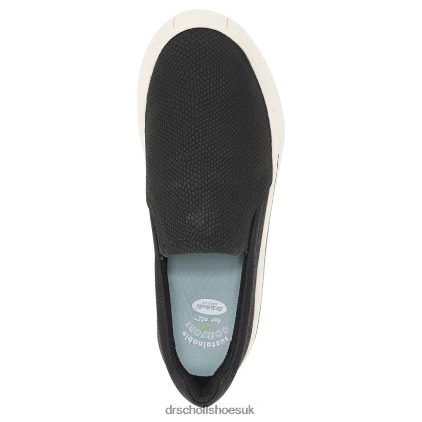 Unisex Happiness Lo Slip On Sneaker 88LBTP81 Dr Scholl\s Black Synthetic