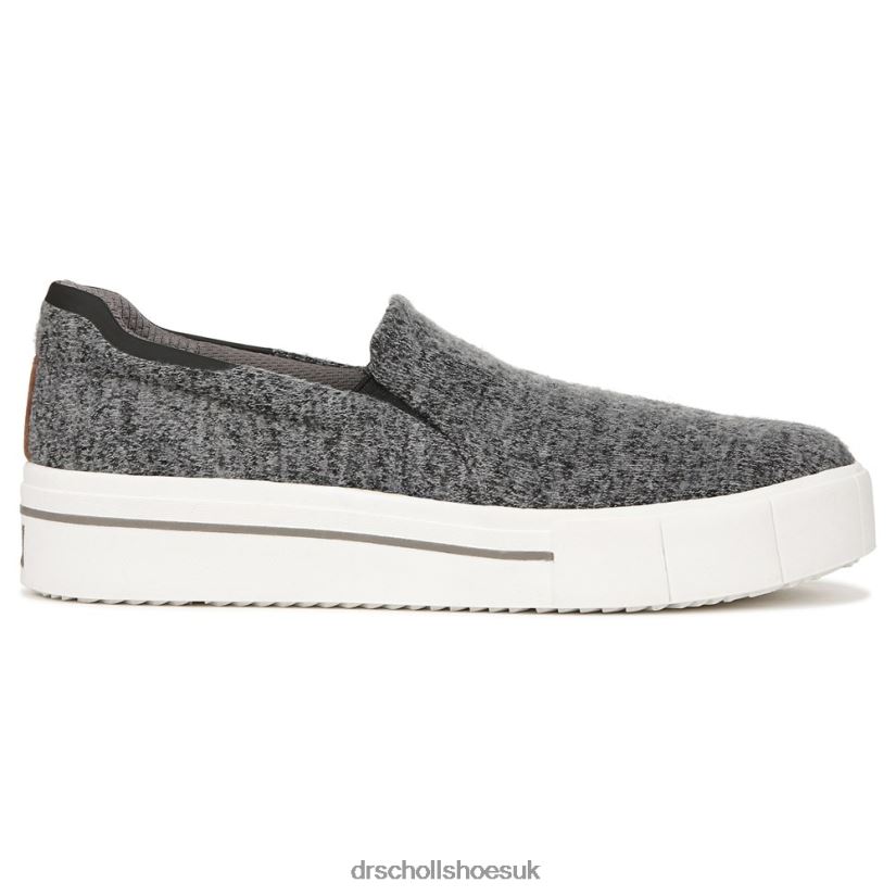 Unisex Happiness Lo Slip On Sneaker 88LBTP82 Dr Scholl\s Dark Grey Fabric