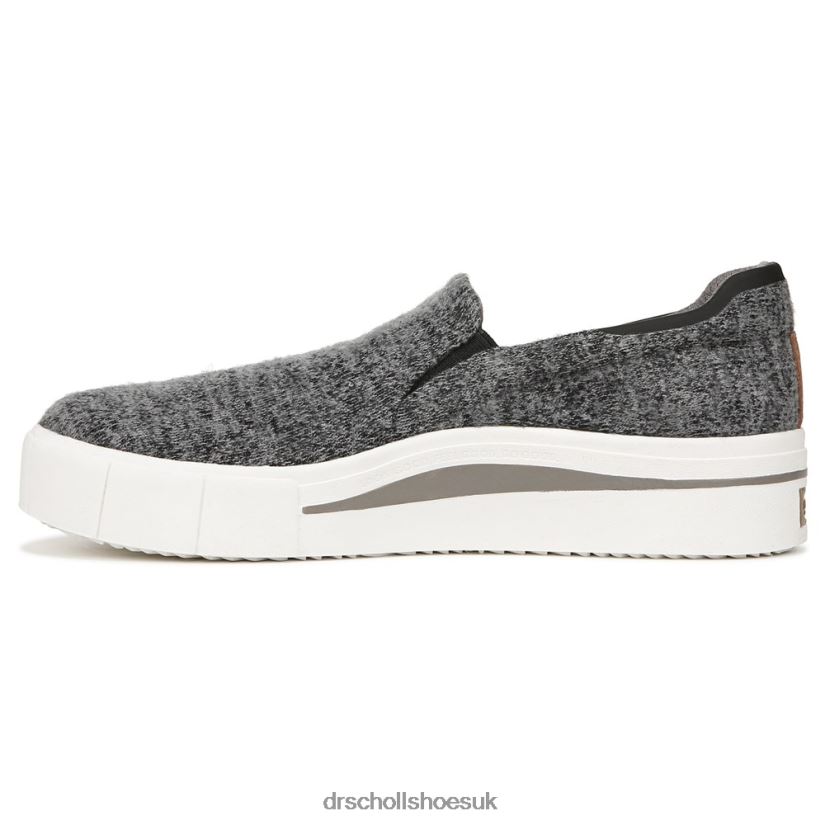 Unisex Happiness Lo Slip On Sneaker 88LBTP82 Dr Scholl\s Dark Grey Fabric