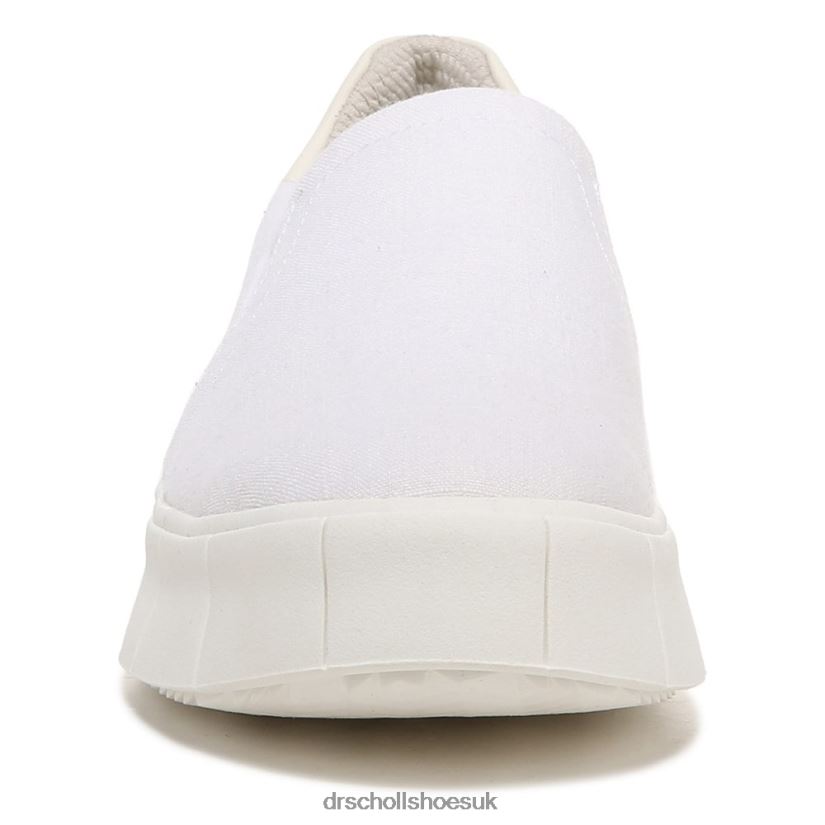 Unisex Happiness Lo Slip On Sneaker 88LBTP84 Dr Scholl\s White Fabric