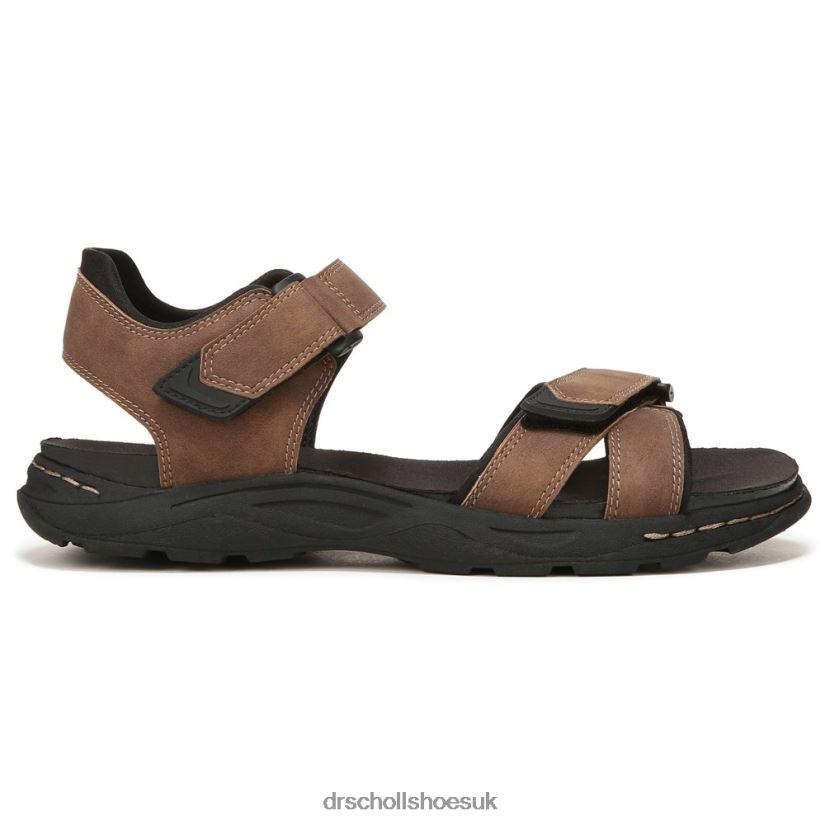 Unisex Henley Sandal 88LBTP298 Dr Scholl\s Brown