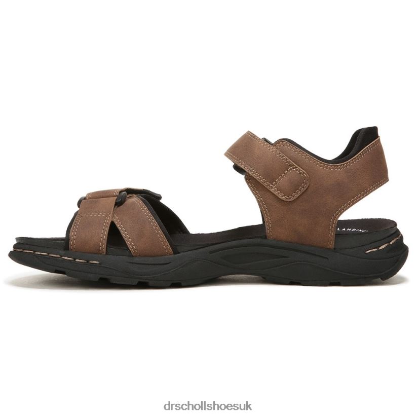 Unisex Henley Sandal 88LBTP298 Dr Scholl\s Brown