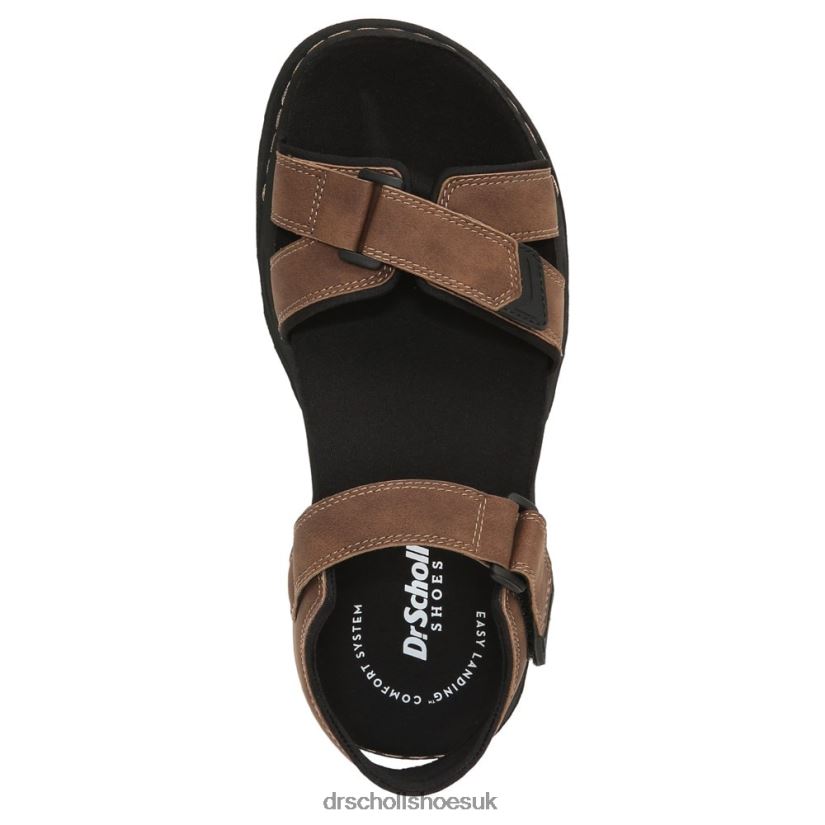 Unisex Henley Sandal 88LBTP298 Dr Scholl\s Brown