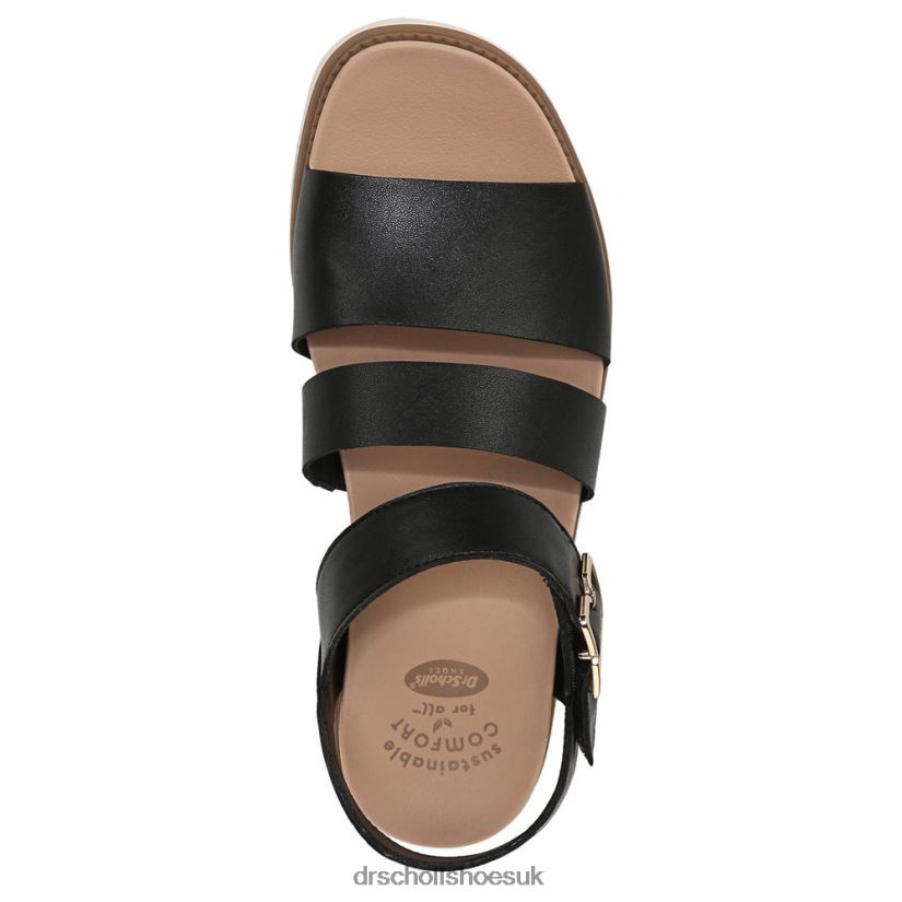 Unisex Island Glow Flat Sandal 88LBTP19 Dr Scholl\s Black