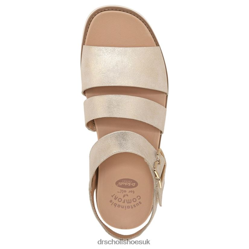 Unisex Island Glow Flat Sandal 88LBTP21 Dr Scholl\s Gold