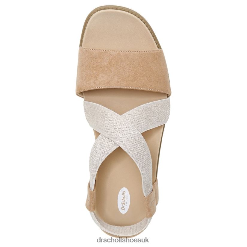 Unisex Islander Sandal 88LBTP123 Dr Scholl\s Tawny Birch Microfiber