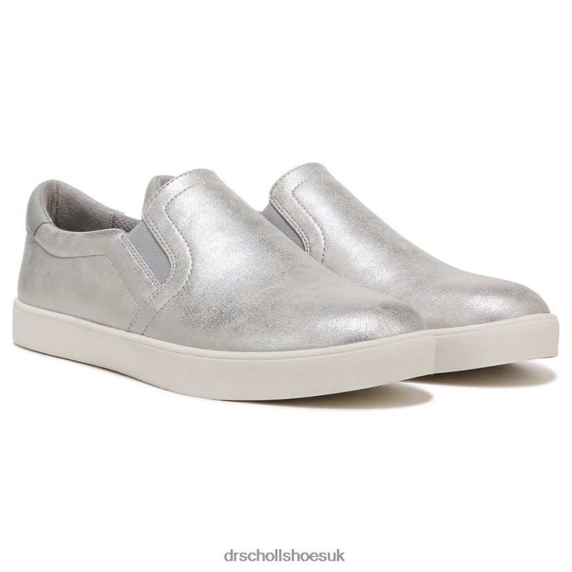 Unisex Madison Party Slip On Sneaker 88LBTP22 Dr Scholls Silver