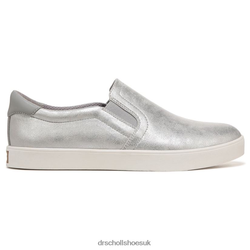 Unisex Madison Party Slip On Sneaker 88LBTP22 Dr Scholl\s Silver