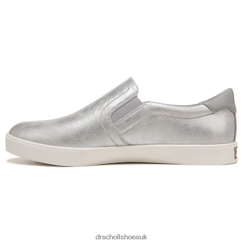 Unisex Madison Party Slip On Sneaker 88LBTP22 Dr Scholl\s Silver