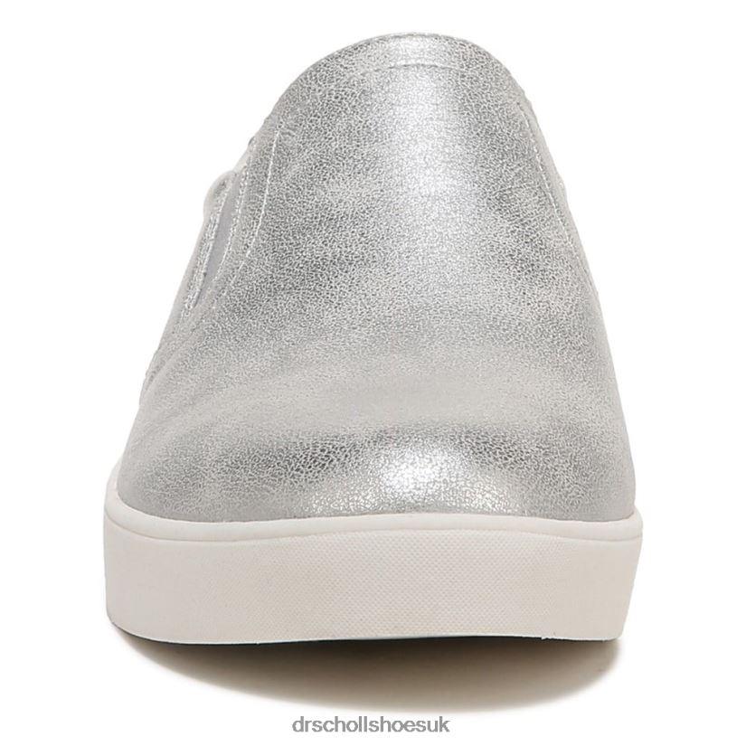 Unisex Madison Party Slip On Sneaker 88LBTP22 Dr Scholl\s Silver