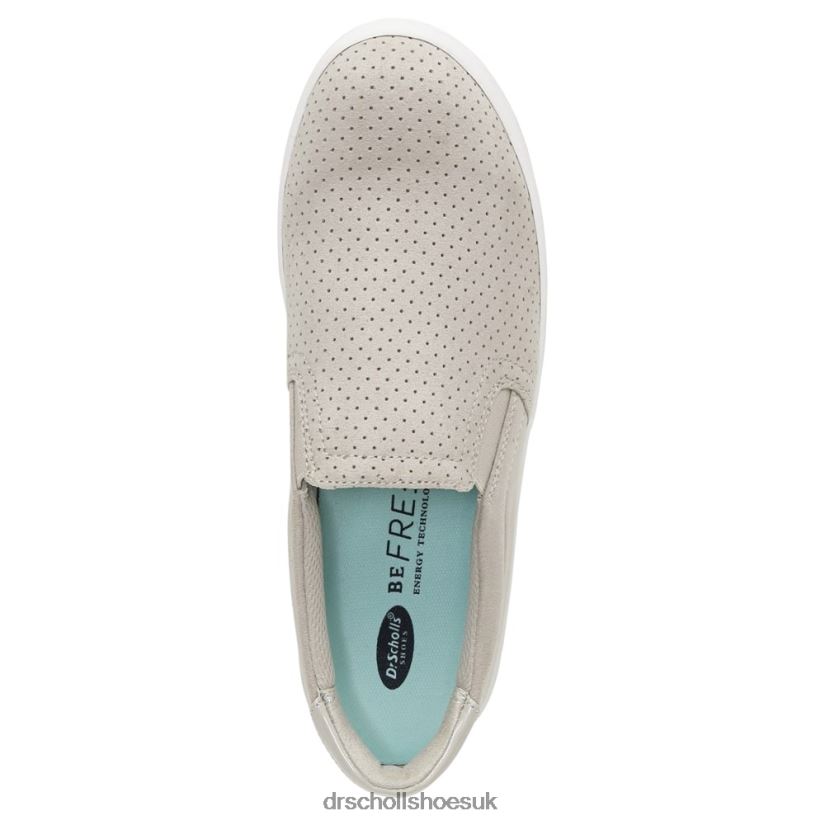 Unisex Madison Slip On Sneaker 88LBTP26 Dr Scholl\s Greige Micro Perf