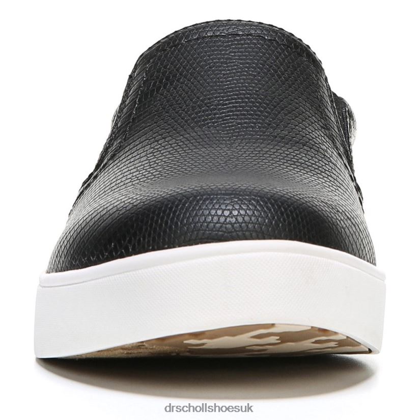 Unisex Madison Slip On Sneaker 88LBTP30 Dr Scholl\s Black Lizard