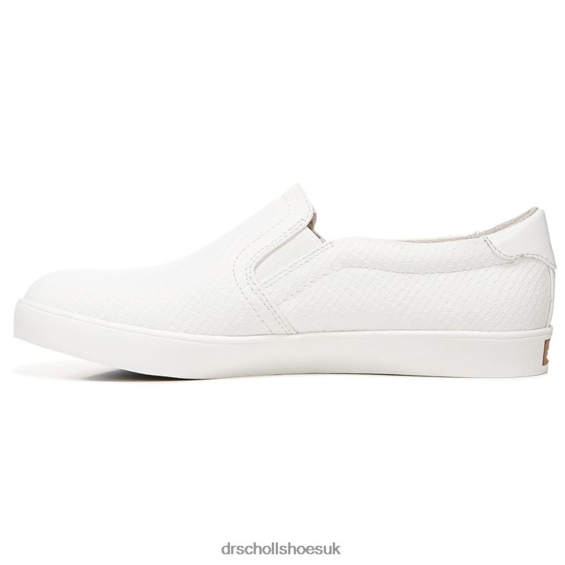 Unisex Madison Slip On Sneaker 88LBTP31 Dr Scholl\s White Lizard