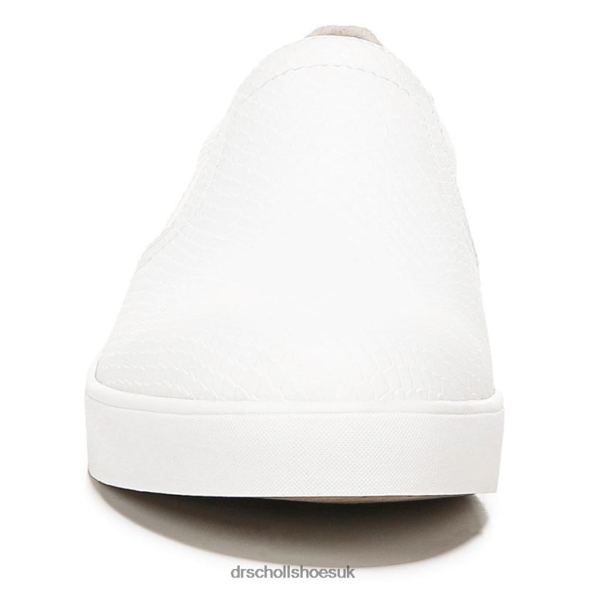 Unisex Madison Slip On Sneaker 88LBTP31 Dr Scholl\s White Lizard