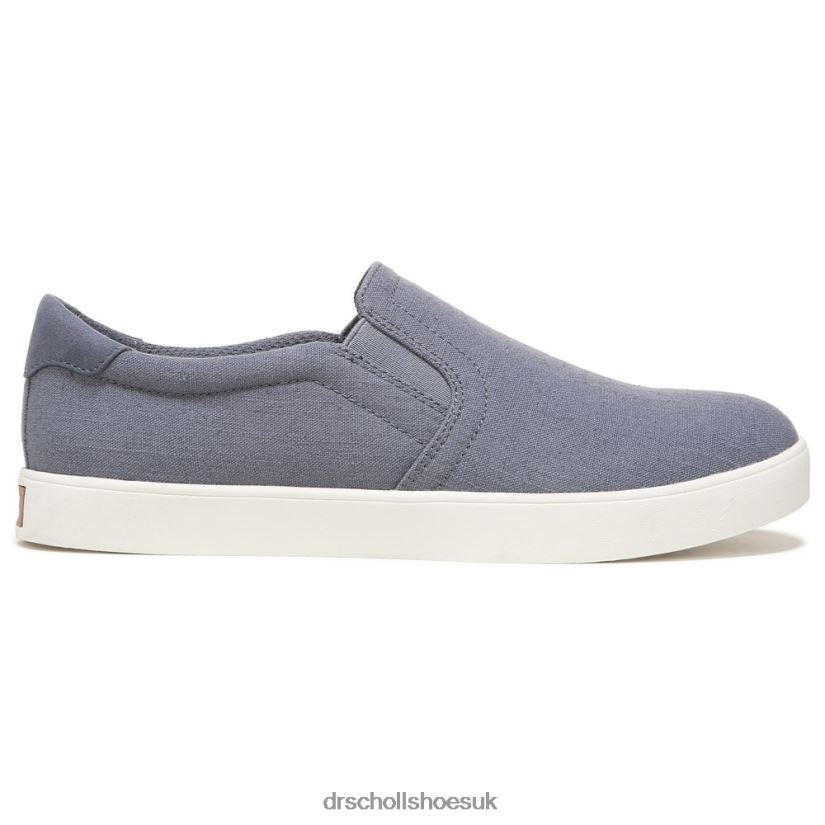 Unisex Madison Slip On Sneaker 88LBTP38 Dr Scholl\s Blue Fabric