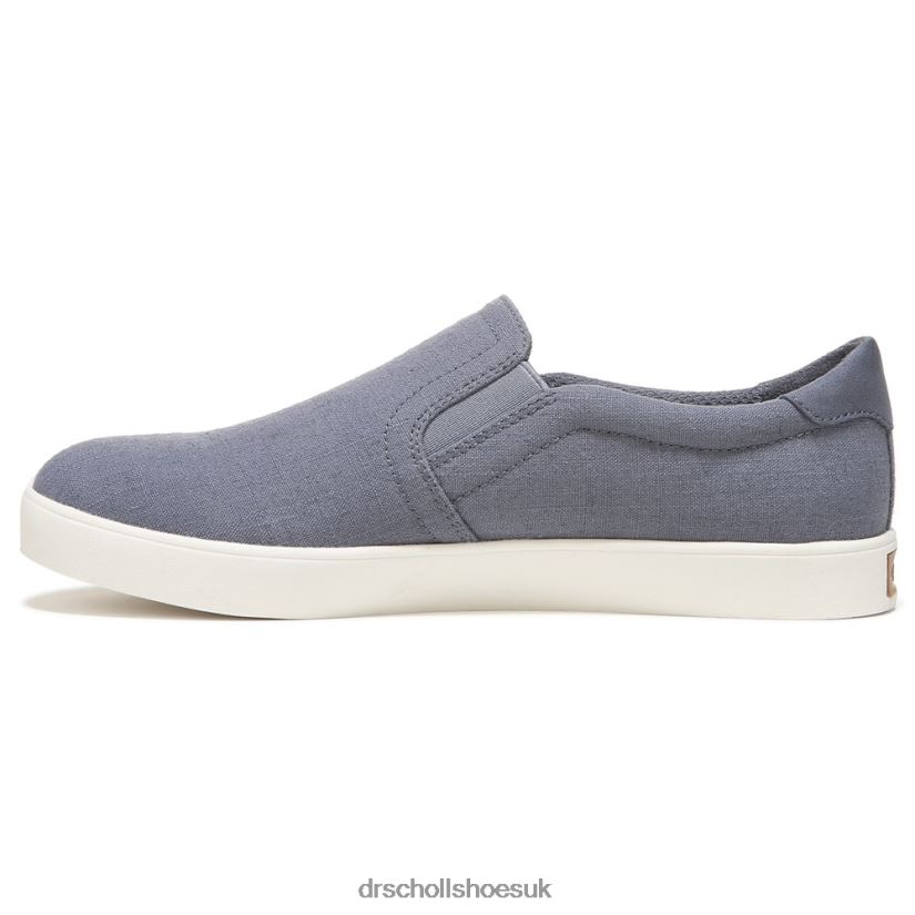 Unisex Madison Slip On Sneaker 88LBTP38 Dr Scholl\s Blue Fabric