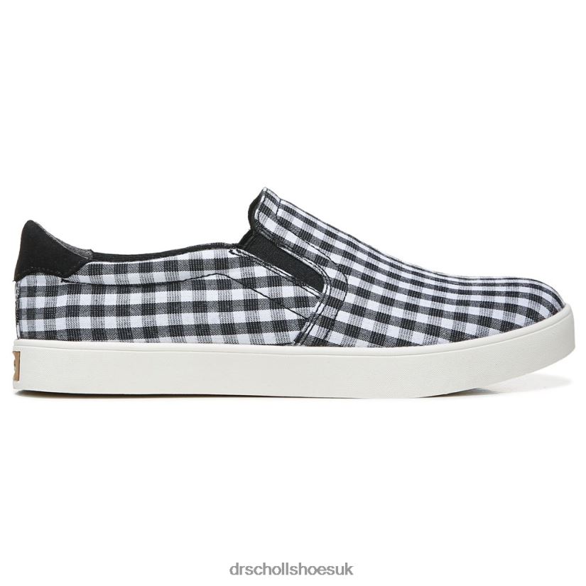 Unisex Madison Slip On Sneaker 88LBTP40 Dr Scholl\s Black Gingham